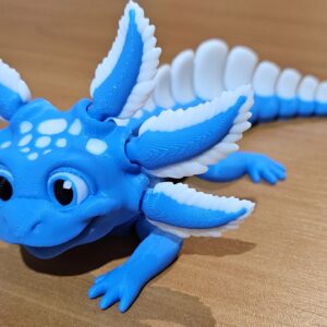 Axolotl speelgoed – kleine of grote axolotl figuur