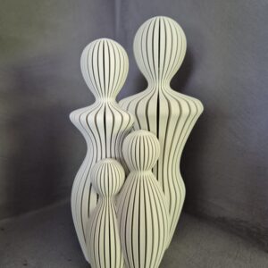 Family beeld 20 cm groot